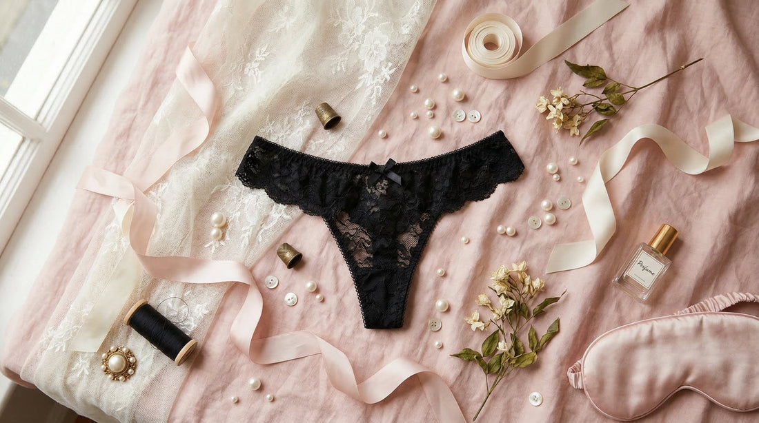 Marelia lingerie flat-lay photography