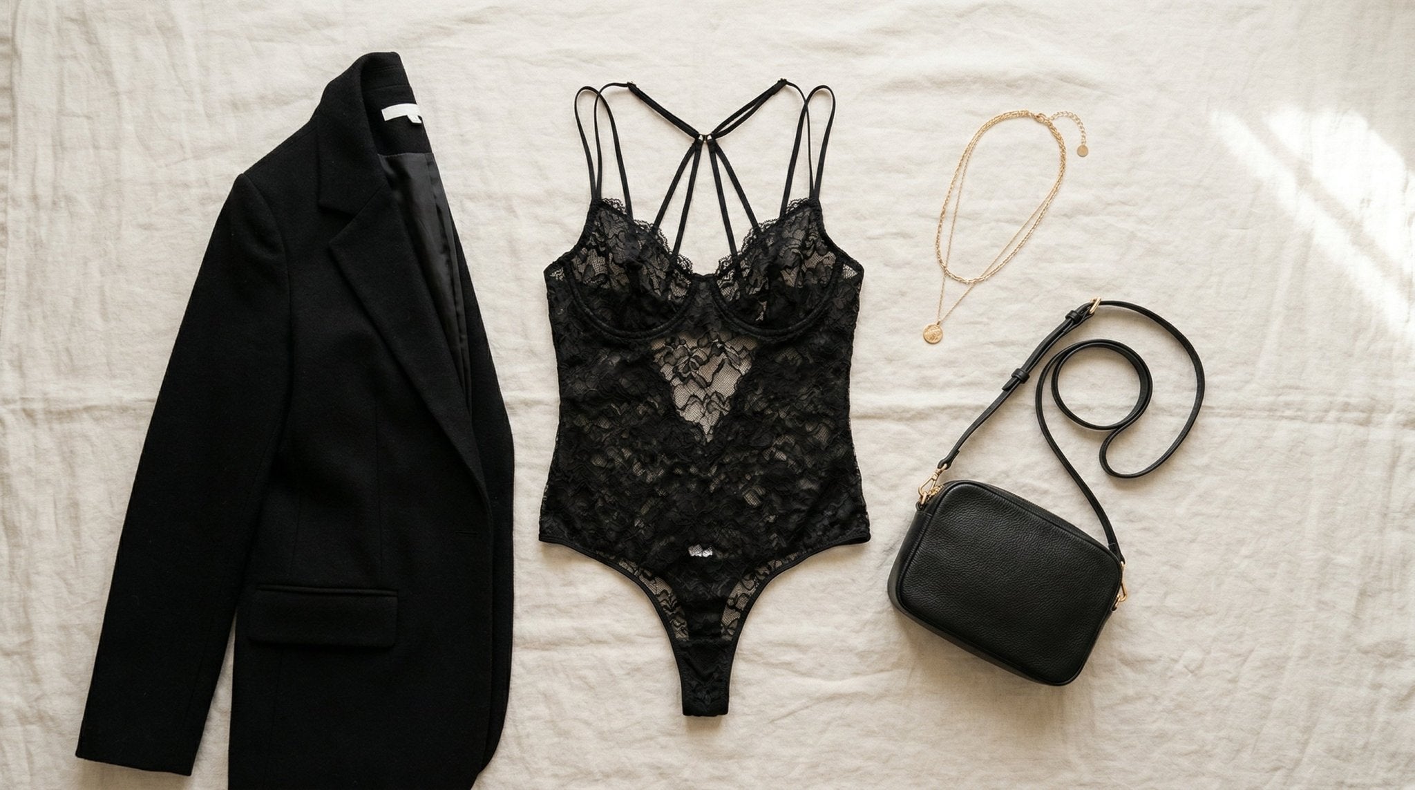 Marelia lingerie flat-lay photography