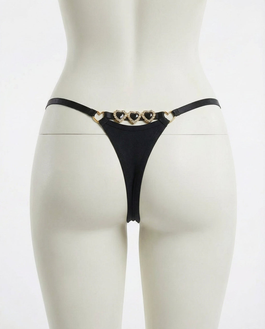 Jewel Detail G-String With Low Rise Waist - Marelia