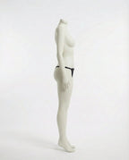 Black Lace Tie-Side G-String - Marelia