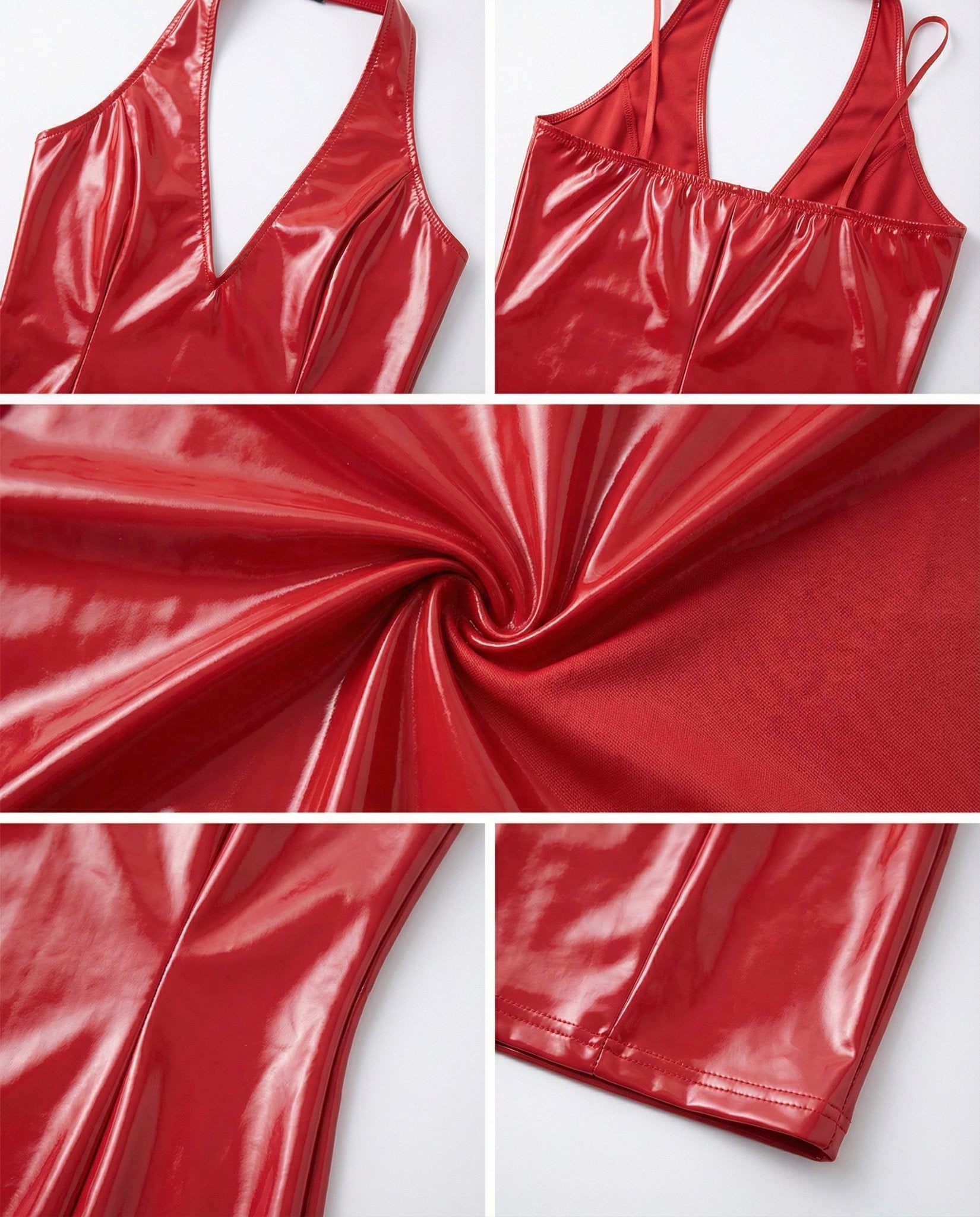 Halter Neck Mini Dress - Marelia